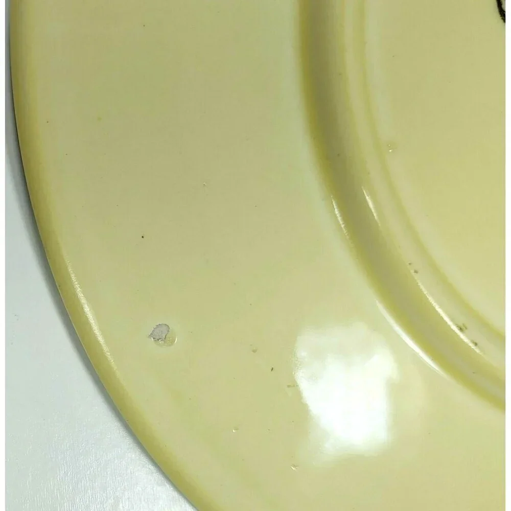 Vintage Zell Baden State Fair 1916 Decorative Plate Dutch Scene Windmill Design